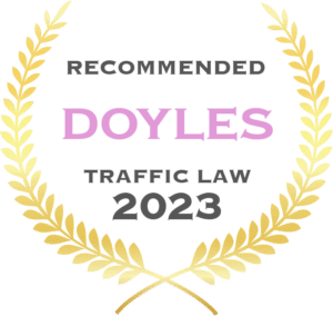 Doyles Recommended Traffic Lawyer